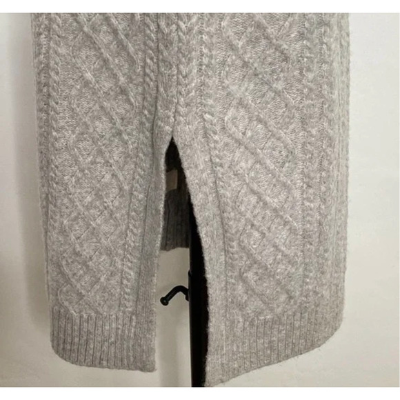 House of Harlow 1960 Sweater Dress Turtleneck Gray Size M - Picture 5 of 10